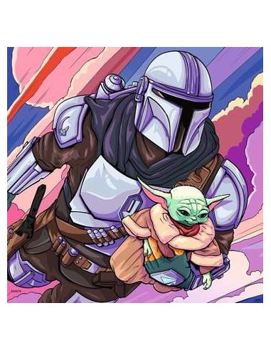 Ravensburger The Mandalorian  Grogu Moments Puzzle 49 pz Fumetti