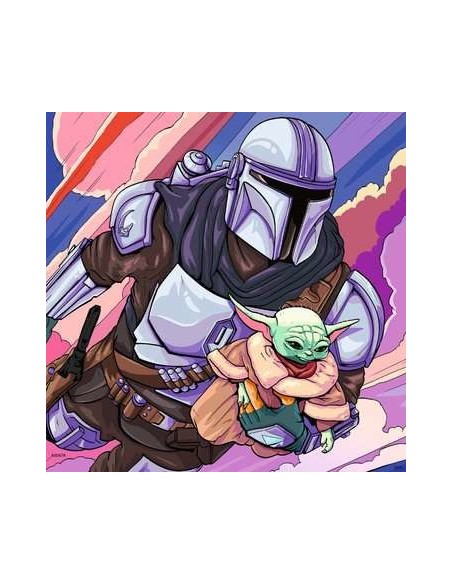 Ravensburger The Mandalorian  Grogu Moments Puzzle 49 pz Fumetti