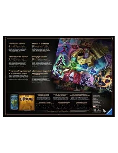 Ravensburger Marvel Villainous  Ultron Puzzle 1000 pz Cartoni