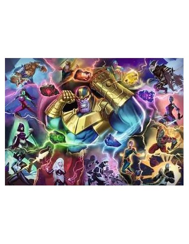 Ravensburger Marvel Villainous Thanos Puzzle 1000 pz Fumetti