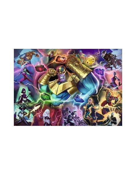 Ravensburger Marvel Villainous Thanos Puzzle 1000 pz Fumetti