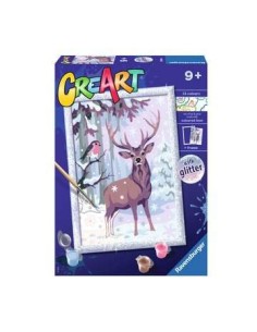 Ravensburger CreArt Festive Friends Colore per kit di verniciatura in base ai numeri