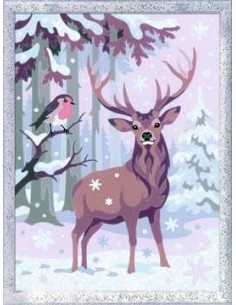 Ravensburger CreArt Festive Friends Colore per kit di verniciatura in base ai numeri 2