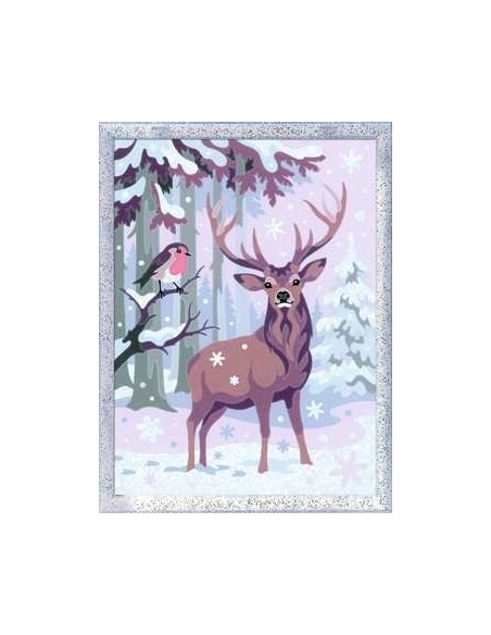Ravensburger CreArt Festive Friends Colore per kit di verniciatura in base ai numeri
