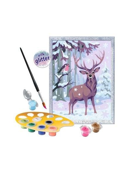 Ravensburger CreArt Festive Friends Colore per kit di verniciatura in base ai numeri