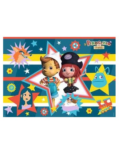 Ravensburger Pinocchio Puzzle 60 pz Cartoni