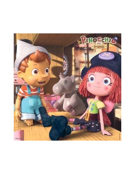 Ravensburger Pinocchio Puzzle 49 pz Cartoni