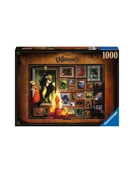 Ravensburger Scar Puzzle 1000 pz Cartoni