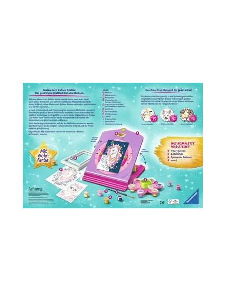 Ravensburger CreArt Pawesome Polar Bear Colore per kit di verniciatura in base ai numeri