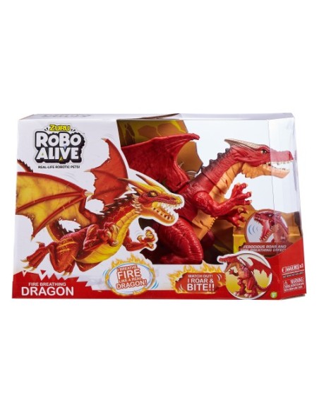 ZURU Robo Alive Ferocious Roaring Dragon Battery-powered Robotic Toy