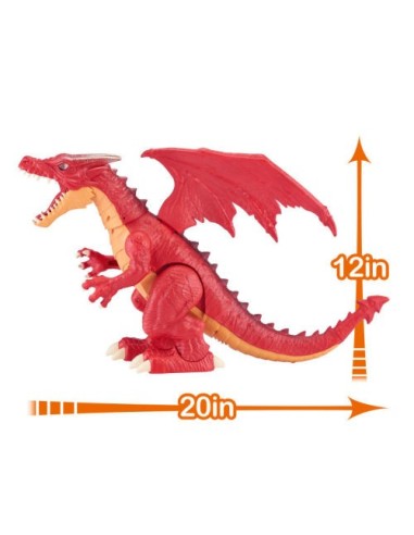 ZURU Robo Alive Ferocious Roaring Dragon Battery-powered Robotic Toy