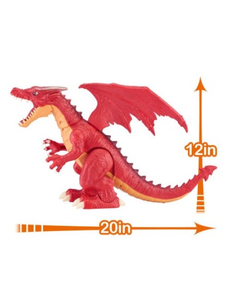ZURU Robo Alive Ferocious Roaring Dragon Battery-powered Robotic Toy