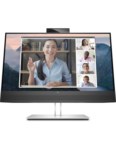 HP E24mv G4 60,5 cm (23.8") 1920 x 1080 Pixel Full HD Nero, Argento