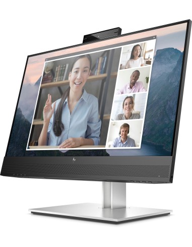 HP E24mv G4 60,5 cm (23.8") 1920 x 1080 Pixel Full HD Nero, Argento
