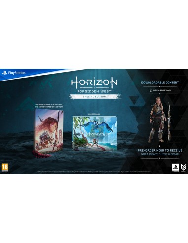 Sony Horizon  Forbidden West, Special Edition Standard Arabo, Tedesca, ESP, Francese, ITA, Giapponese, Polacco, Portoghese,
