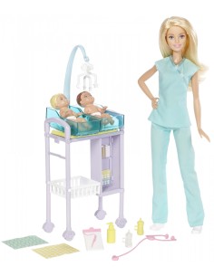 Mattel Barbie Playset a tema Carriera, Bambola in assortimento, Giocattolo per Bambini 3 + anni, Assortito 2