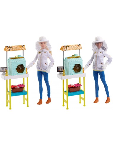 Mattel Barbie Playset a tema Carriera, Bambola in assortimento, Giocattolo per Bambini 3 + anni, Assortito