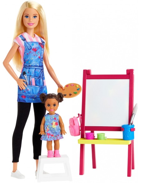 Mattel Barbie Playset a tema Carriera, Bambola in assortimento, Giocattolo per Bambini 3 + anni, Assortito