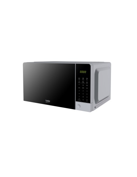 Beko MOC201103S forno a microonde Superficie piana Solo microonde 20 L 700 W Acciaio inossidabile