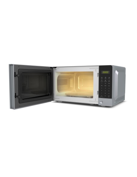 Beko MOC201103S forno a microonde Superficie piana Solo microonde 20 L 700 W Acciaio inossidabile