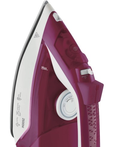 Beko SIM3126R ferro da stiro Ferro a vapore Ceramica 2600 W Rosso