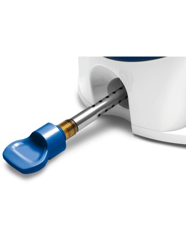 Beko SGA8328D ferro da stiro a caldaia 2800 W Ceramica Blu, Bianco