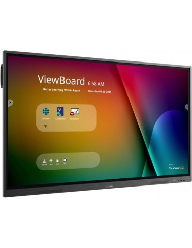 Viewsonic IFP6532 Pannello piatto interattivo 165,1 cm (65") LCD Wi-Fi 350 cd m² Full HD Nero Touch screen Android