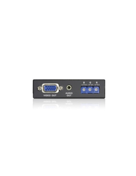ATEN VE170RQ-AT-G moltiplicatore AV Ricevitore AV Nero