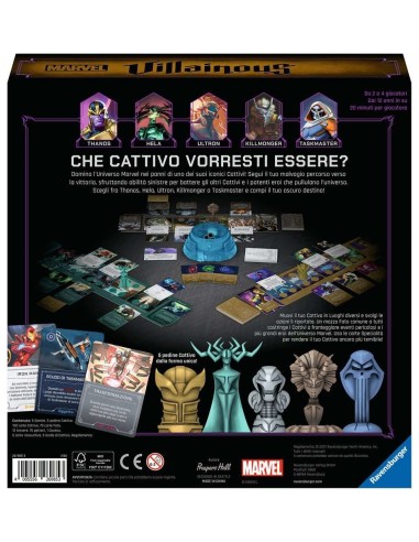 Ravensburger Marvel Villainous Gioco da tavolo Strategia