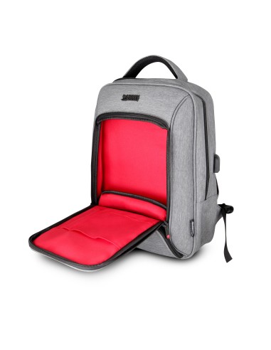 Urban Factory Mixee zaino Nero Grigio, Rosa Nylon, Poliestere