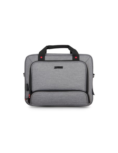 Urban Factory Mixee borsa per notebook 39,6 cm (15.6") Valigetta ventiquattrore Grigio, Rosa