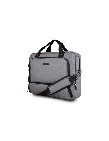 Urban Factory Mixee borsa per notebook 39,6 cm (15.6") Valigetta ventiquattrore Grigio, Rosa
