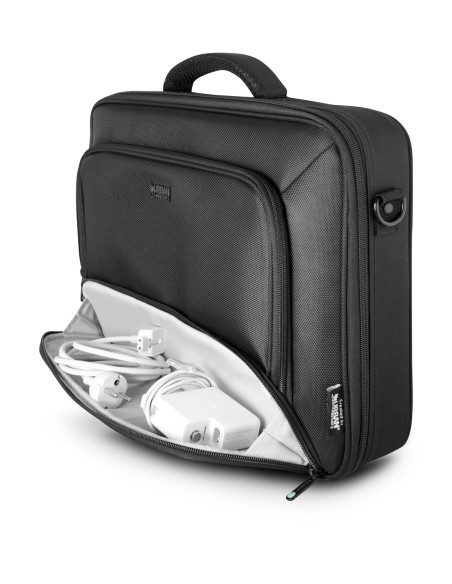 Urban Factory Mixee borsa per notebook 39,6 cm (15.6") Valigetta ventiquattrore Nero