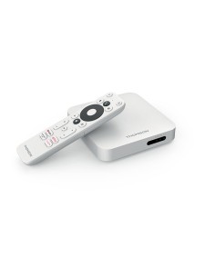 Thomson THA100 Smart TV box Bianco 4K Ultra HD 8 GB Wi-Fi Collegamento ethernet LAN