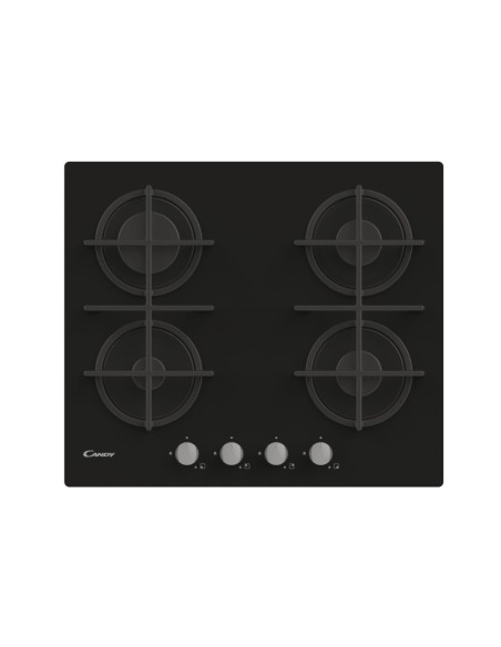 Candy CVG6B Nero Da incasso 59 cm Gas 4 Fornello(i)