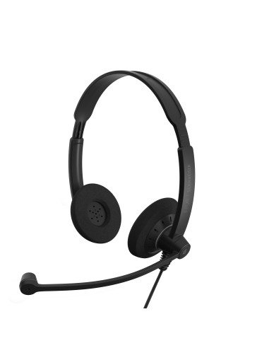 EPOS | SENNHEISER IMPACT SC 60 Auricolare Cablato A Padiglione Musica e Chiamate Nero, Argento