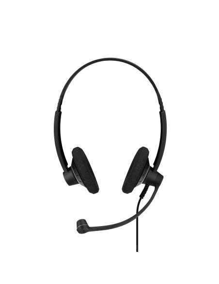 EPOS | SENNHEISER IMPACT SC 60 Auricolare Cablato A Padiglione Musica e Chiamate Nero, Argento