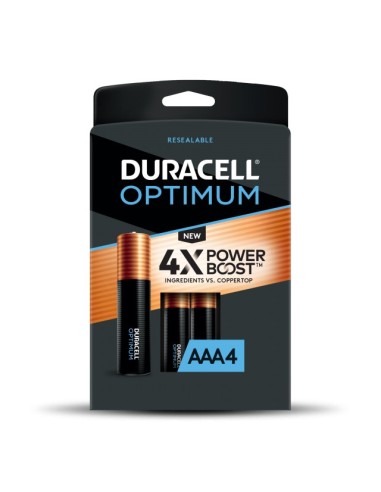 Duracell Optimum Batteria ricaricabile Mini Stilo AAA Alcalino