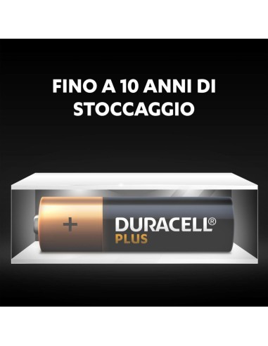 Duracell PLUS AA Batteria monouso Stilo AA Alcalino
