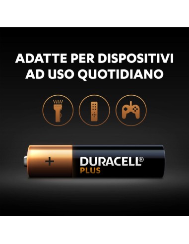 Duracell Plus 100 AAA B8 x10