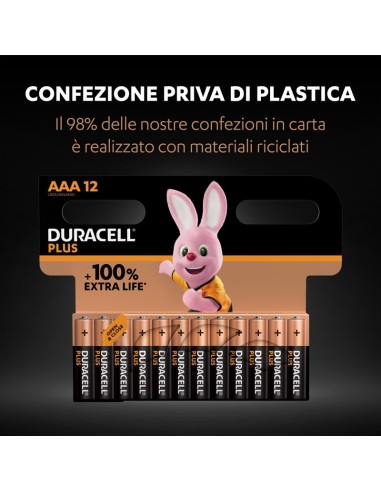 Duracell Plus 100 AAA B8 x10