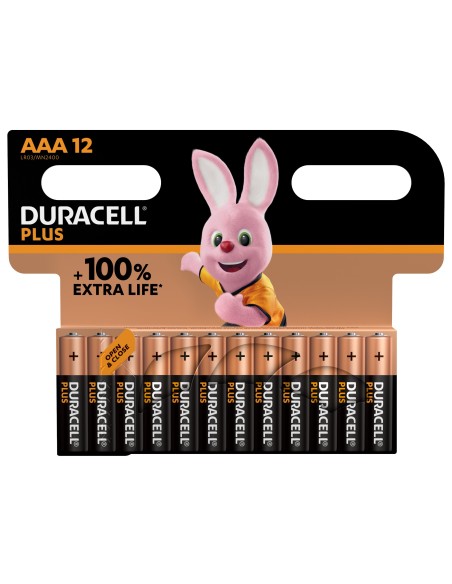 Duracell PLUS AAA Batteria monouso Mini Stilo AAA Alcalino