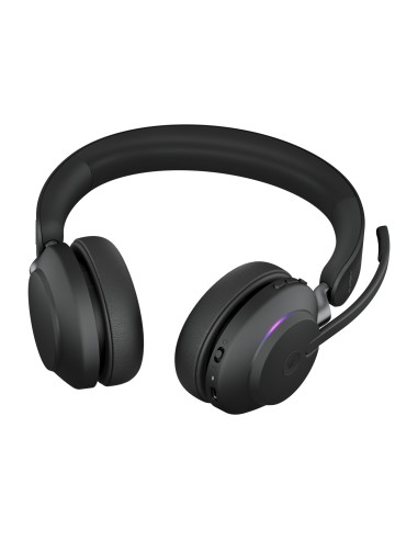 Jabra Evolve2 65, MS Stereo Auricolare Wireless A Padiglione Ufficio USB tipo-C Bluetooth Nero