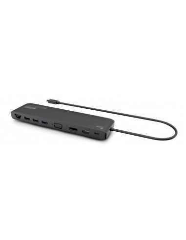 Urban Factory TCD45UF replicatore di porte e docking station per notebook Cablato USB 3.2 Gen 1 (3.1 Gen 1) Type-C Nero