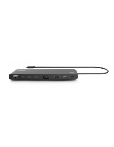 Urban Factory TCD45UF replicatore di porte e docking station per notebook Cablato USB 3.2 Gen 1 (3.1 Gen 1) Type-C Nero