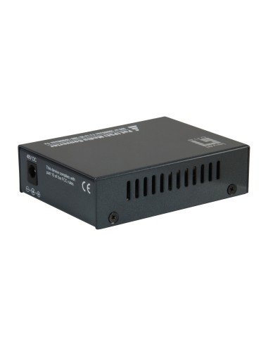 LevelOne GVT-2012 convertitore multimediale di rete 1000 Mbit s Nero