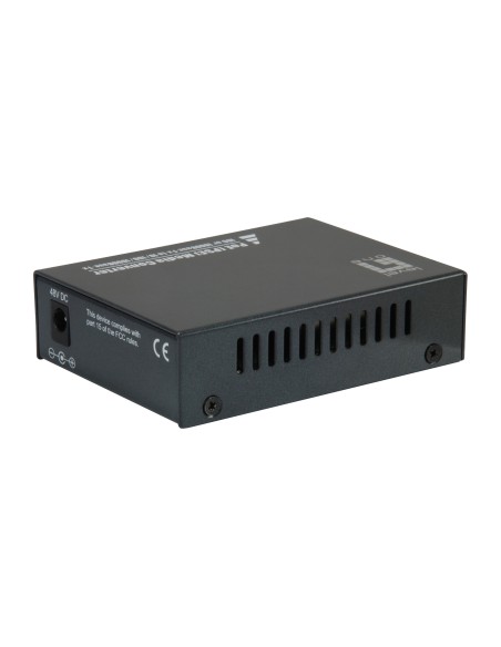 LevelOne GVT-2012 convertitore multimediale di rete 1000 Mbit s Nero