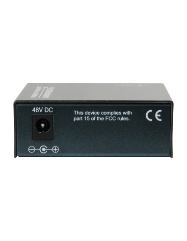 LevelOne GVT-2012 convertitore multimediale di rete 1000 Mbit s Nero
