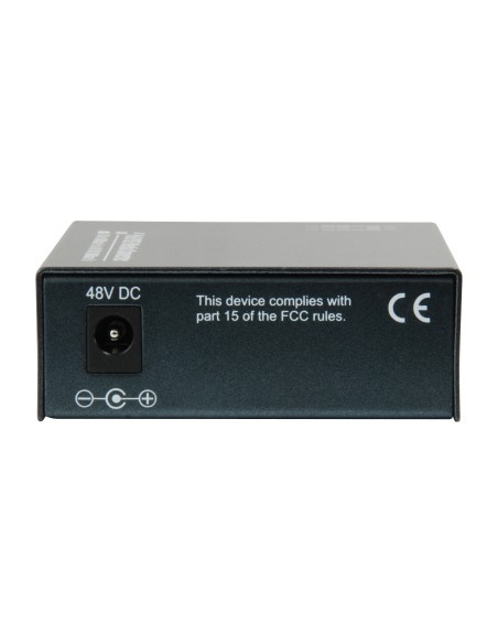 LevelOne GVT-2012 convertitore multimediale di rete 1000 Mbit s Nero