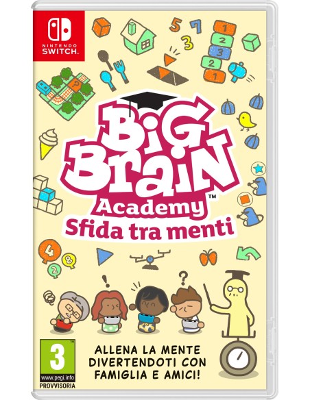 Nintendo Big Brain Academy  Sfida tra menti Standard+Componente aggiuntivo Cinese semplificato, Cinese tradizionale, Tedesca,